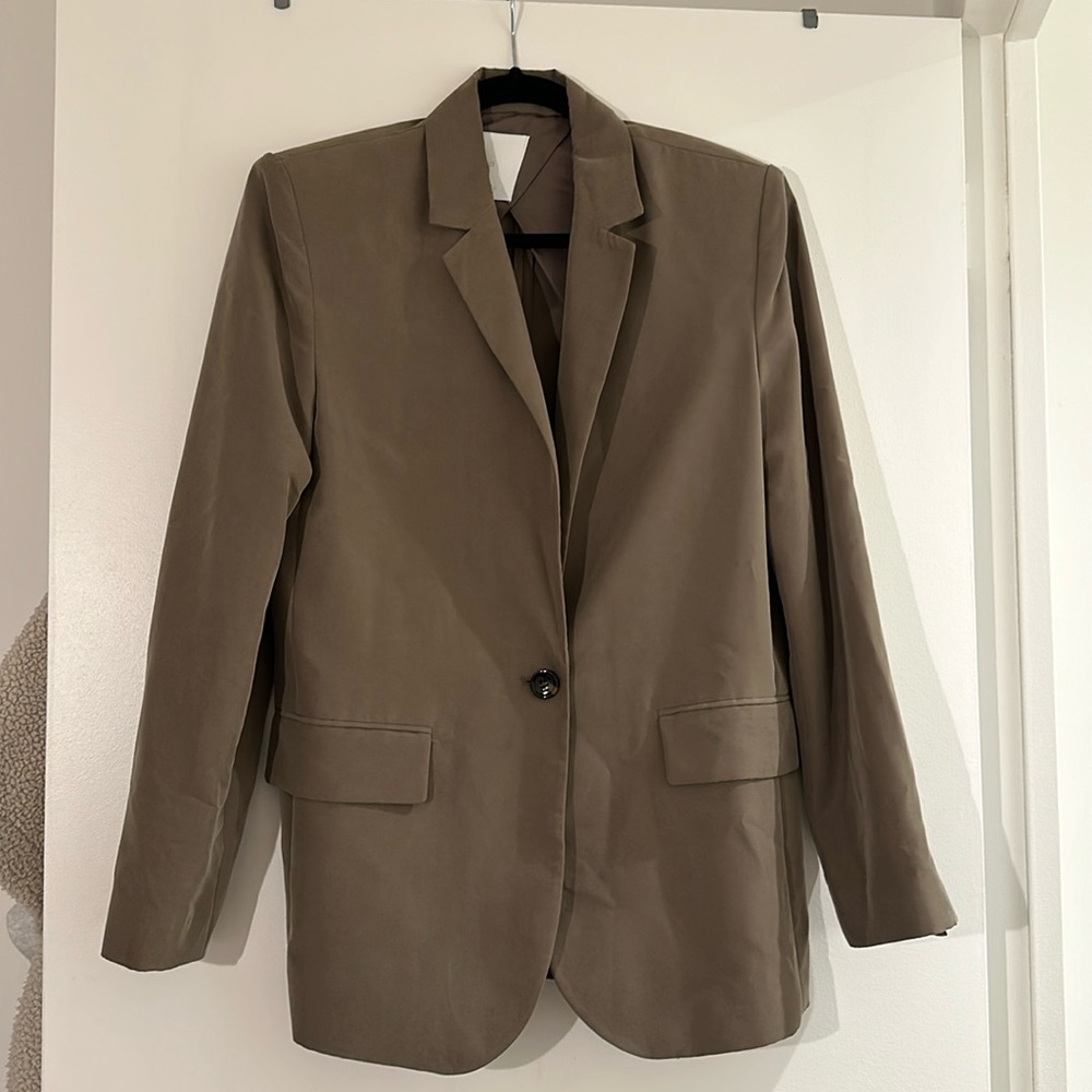 Mango Blazer in Olive